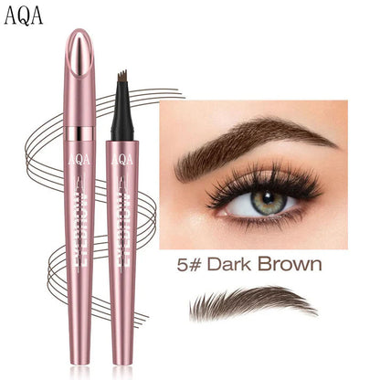 The Precision Micro-Fork Brow Pen: 36-Hour Waterproof Formula for Naturally Defined, Flawless Brows (Vegan & Cruelty-Free)