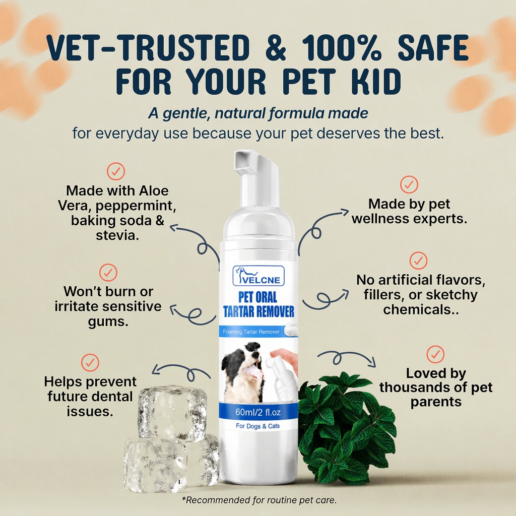 Meet the #1 Vet-Recommended Tartar Care Spray for Dogs & Cats
