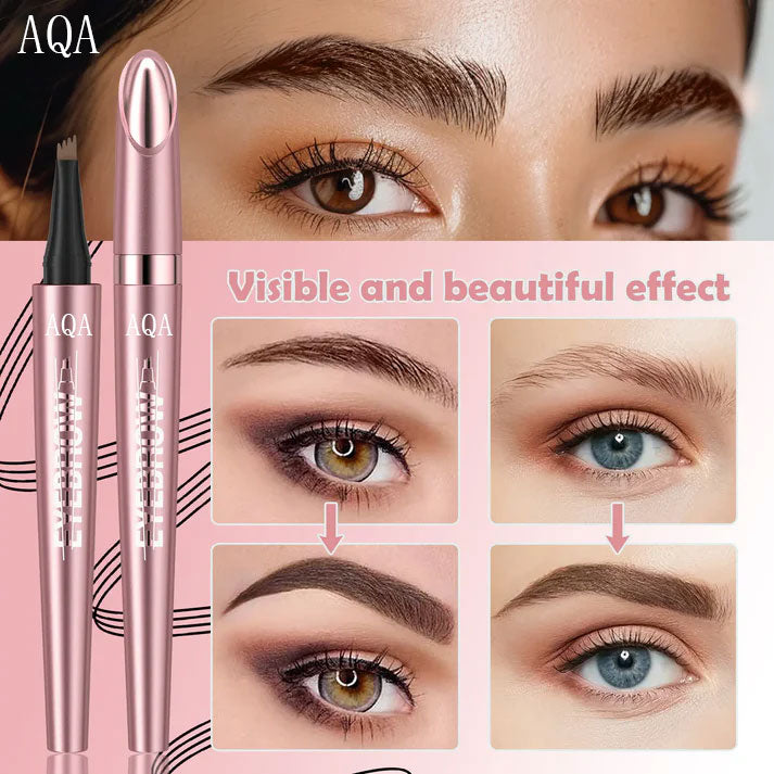 The Precision Micro-Fork Brow Pen: 36-Hour Waterproof Formula for Naturally Defined, Flawless Brows (Vegan & Cruelty-Free)