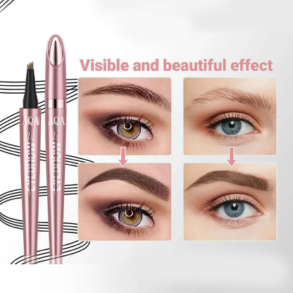 The Precision Micro-Fork Brow Pen: 36-Hour Waterproof Formula for Naturally Defined, Flawless Brows (Vegan & Cruelty-Free)