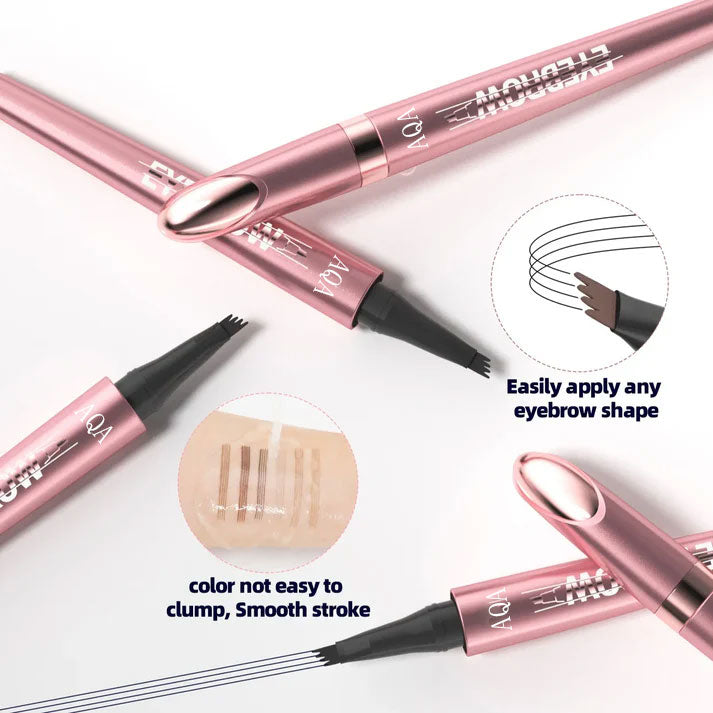 The Precision Micro-Fork Brow Pen: 36-Hour Waterproof Formula for Naturally Defined, Flawless Brows (Vegan & Cruelty-Free)