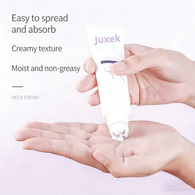 Juxek® Neck Firming Cream Reduces Wrinkles and Double Chin,Five Rollers for All Around Massage