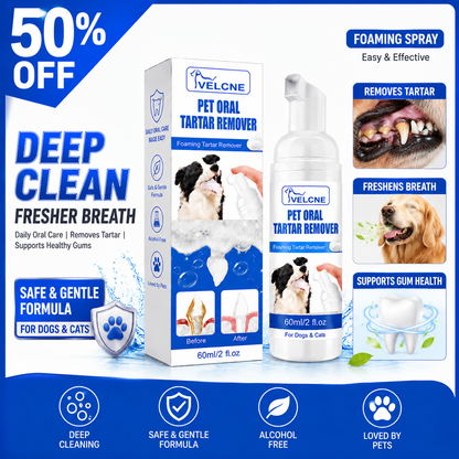 Meet the #1 Vet-Recommended Tartar Care Spray for Dogs & Cats