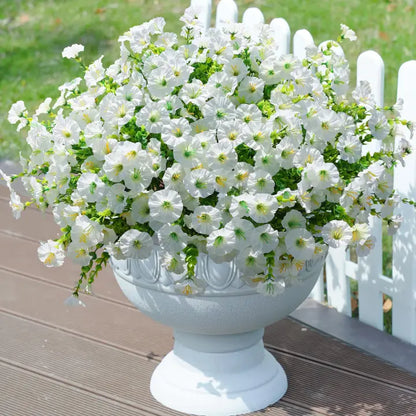 🔥 On Sale Only Today 🌸 UV Resistant Artificial Petunias Flowers for Planters, Patio, Garden & Home Decor, Outdoor & Indoor
